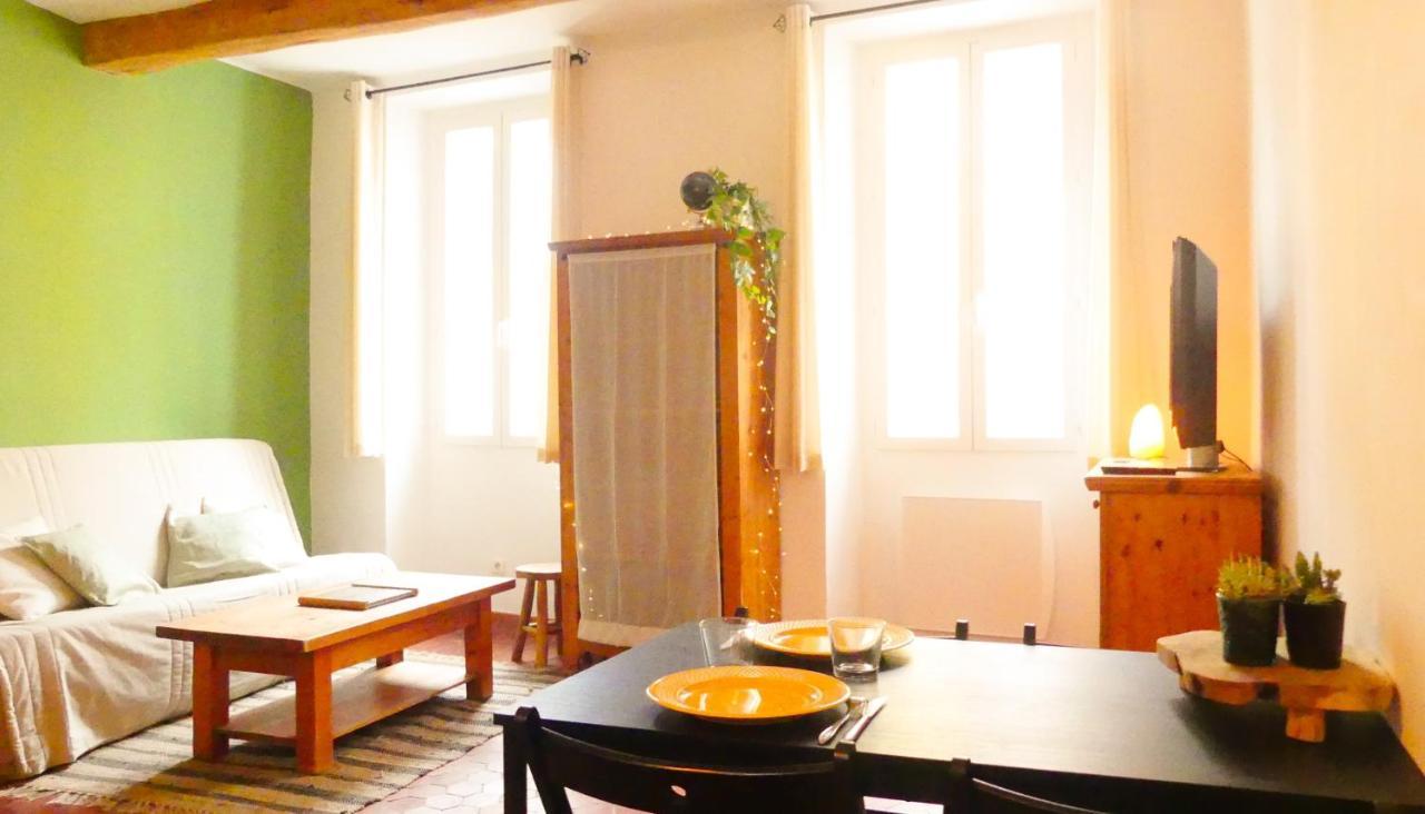Studio Lironsd'Elle - Coeur Du Village Gréoux-les-Bains Eksteriør bilde