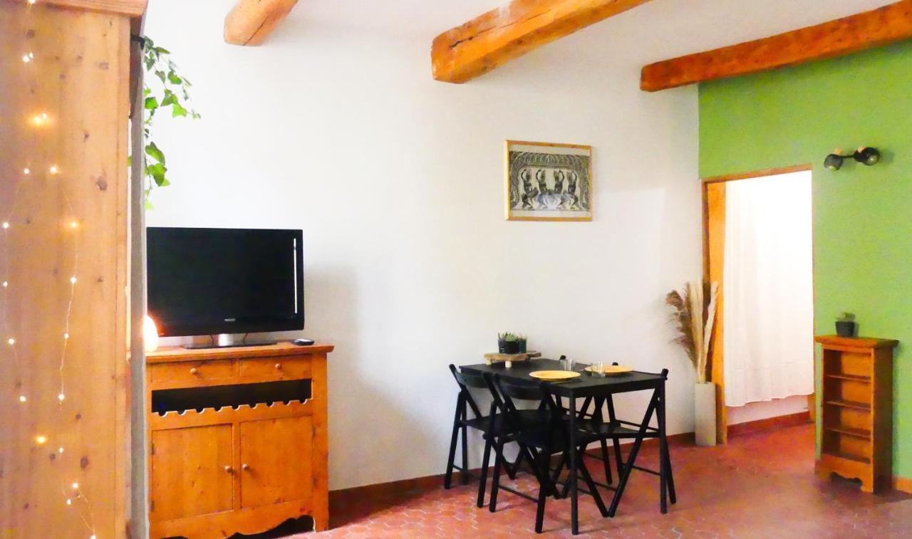 Studio Lironsd'Elle - Coeur Du Village Gréoux-les-Bains Eksteriør bilde